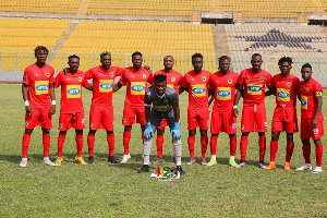 Asante Kotoko players