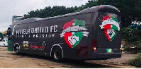 The new bus presented to Karela United