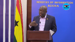 Kojo Oppong Nkrumah, Information Minister