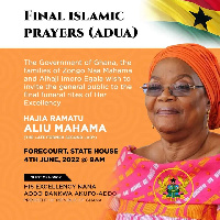 The funeral of the late former Second Lady will be on June 4, 2022