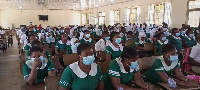 Student nurses of Damongo Nursing Training College