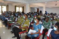 This year’s matriculation was organized on three separate days due to the COVID-19 pandemic