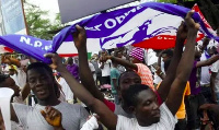 Supporters of Dr. Matthew Opoku Prempeh