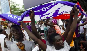 Supporters of Dr. Matthew Opoku Prempeh