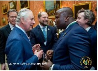 Samuel Abu Jinapor and King Charles III