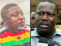 Henry Nana Boakye of NPP and NDC's George Opare-Addo