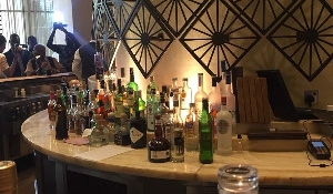 GRA has seized some assorted beverages on sale at the bar and stores of Kempinski