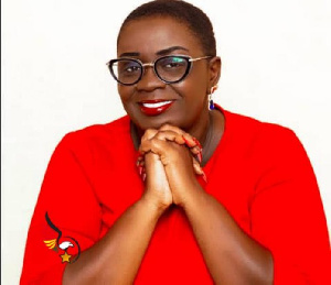 New Patriotic Party's communication team, Ellen Ama Daako