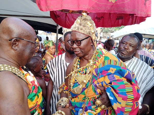 Chief of Apirede-Akuapem, Okogyeahene Otoamfom Saforo Okoampah III