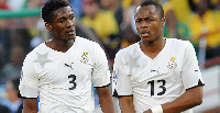 Dede Ayew and Asamoah Gyan