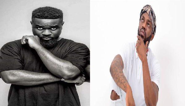 Sarkodie [L], Omar Sterling [R]