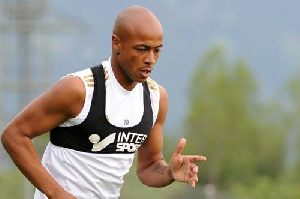 Ghana winger Andre Ayew