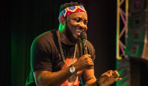 Ghanaian comedian, Derick Kobina Bonney, popularly known as DKB