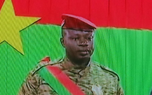 Lt. Col. Paul-Henri Sandaogo Damiba, Burkina Faso junta leader