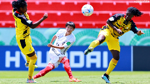 The Black Princesses lost to Japan