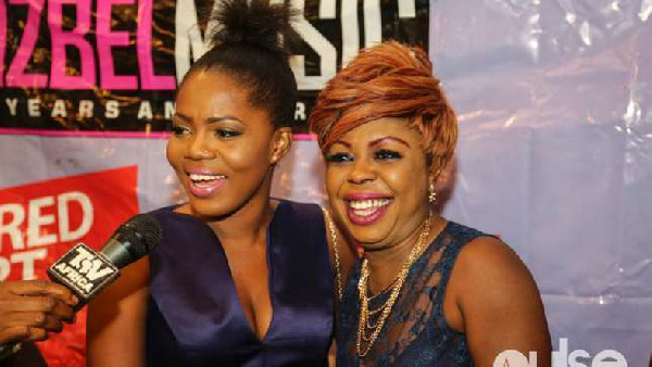 Mzbel with Afia Schwar during good times