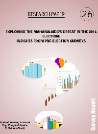 The study combined quantitative data from two pre-election surveys carried out by CDD-Ghana