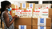 The provision of hand sanitisers falls in line with UNDP