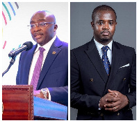 Dr Mahamudu Bawumia, Vice President of Ghana and Lawyer Edudzi