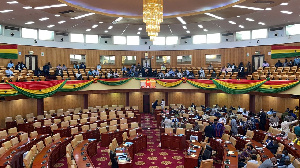 Empty Minority Filled Majority Parliament Of Ghana .jpeg