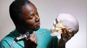 Dr. Kofi Boahene is a surgeon who visits Ghana to perform free surgeries for Ghanaians