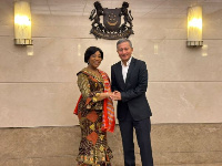 Shirley Ayorkor Botchwey and Dr. Vivian Balakrishnan