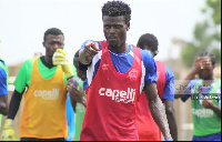 Inter Allies defender, Hashim Musah scored two own goals against Ashantigold