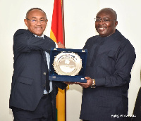 Ahmad Ahmad & Dr. Mahamudu Bawumia