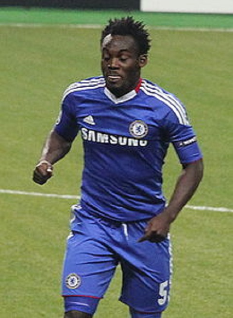 Essien left Chelsea in 2014 after recording 256 appearances and 25 goals in all competitions