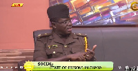 Chief Public Relations Officer of the Ghana Prison Service, CSP Courage Atsem