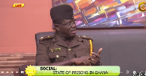 Chief Public Relations Officer of the Ghana Prison Service, CSP Courage Atsem