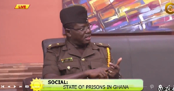 Chief Public Relations Officer of the Ghana Prison Service, CSP Courage Atsem