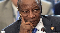 Guinea's President, Alpha Cond