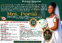 The late Mrs Portia Akosah-Brempong