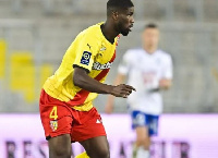 Kevin Danso, scored both goals at the Stade Bollaert-Delelis