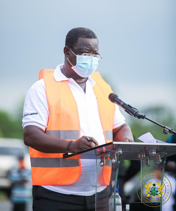 Minister of Roads, Akwasi Amoako Atta