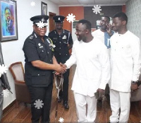 IGP interacting with personnel at the Parez Chapel International