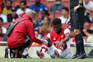 Thomas Partey Injury 567890  0987