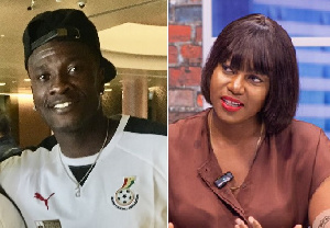 Asamoah Gyan And Yvonne Nelson