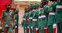 Farouk Yahaya, Nigeria's new Army Chief inspects Quarter Guard in Abuja