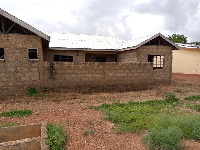 The uncompleted hospital which has been abandoned for over 7 years