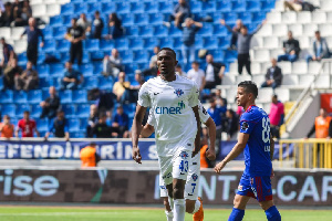 Bernard Mensah's goal sealed the victory for Kasimpasa