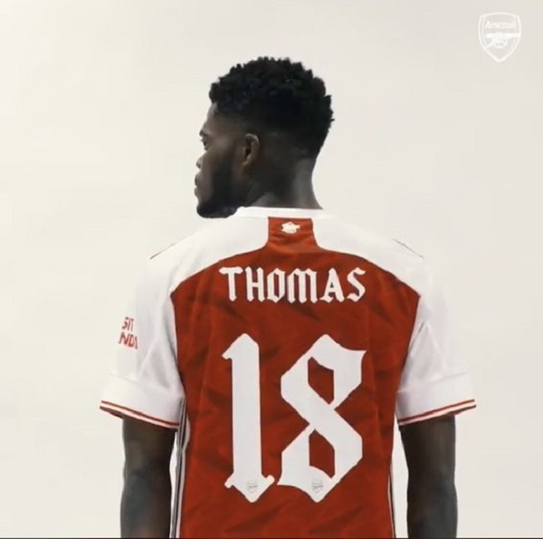 Arsenal midfielder Thomas Partey