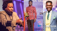 Gospel musician Sonnie Badu,  Kuami Eugene  and OB Nartey