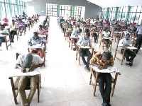 Some of the teachers writing an exams