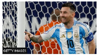 Lionel Messi has 186 caps for Argentina