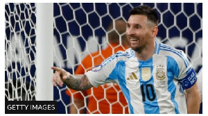 Lionel Messi has 186 caps for Argentina