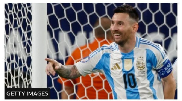 Lionel Messi has 186 caps for Argentina