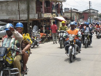 71 motorbikes were impounded on Thursday