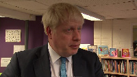 UK Prime Minister Boris Johnson